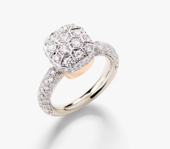 Anello Nudo Solitaire Diamanti - Mendes Gioielli srl