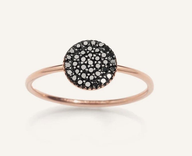Anello Big Black Diamonds - Mendes Gioielli srl