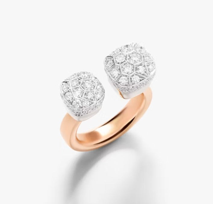 Nudo doppio con Diamanti - Mendes Gioielli srl