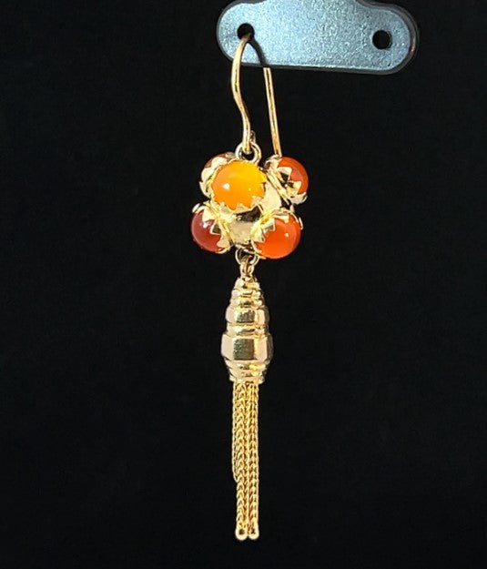Orecchino Elegante con Gemme Colorate - Mendes Gioielli srl