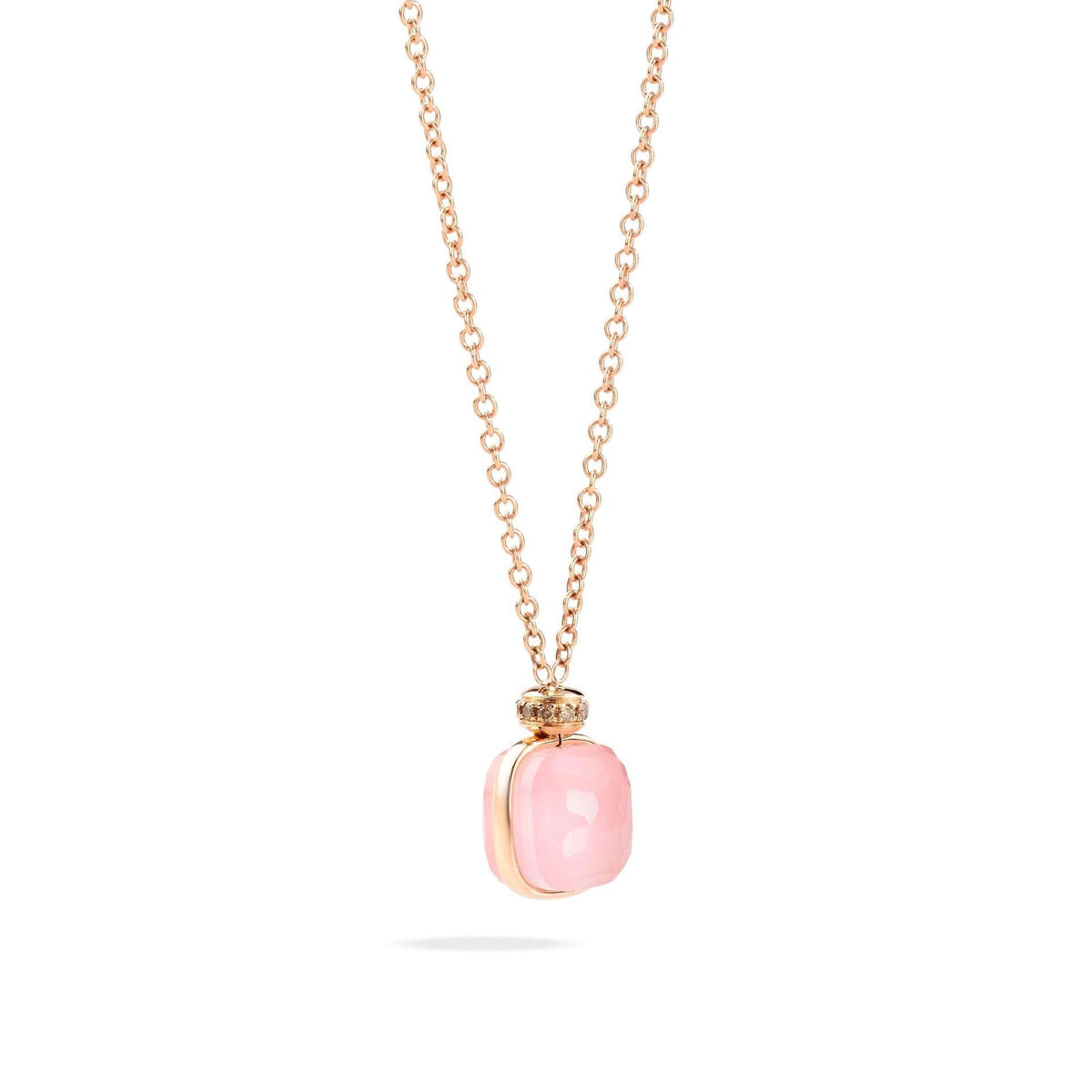Collana Pomellato Nudo Quarzio Rosa - Mendes Gioielli srl
