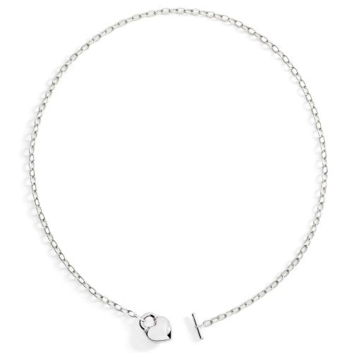 COLLANA DODO CUORE BOLD ARGENTO - Mendes Gioielli srl
