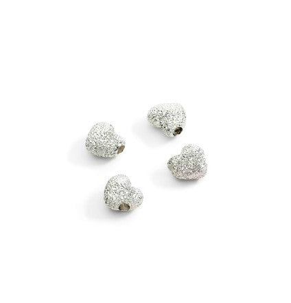 COMPONENTI CUORE DODO ARGENTO DIAMANTATO - Mendes Gioielli srl