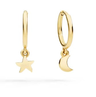 Orecchini Dodo Stella e Luna - Mendes Gioielli srl