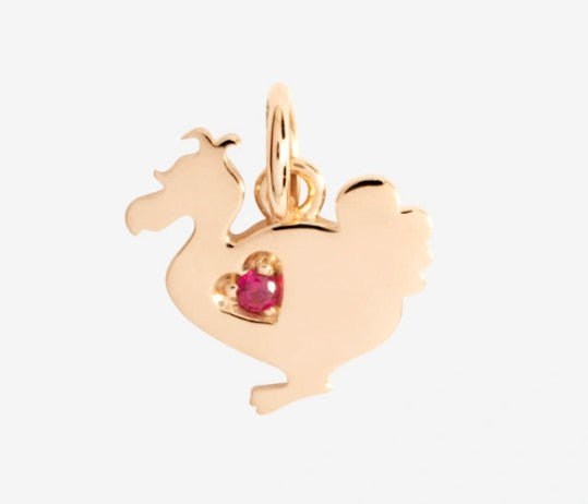 Lady dodo oro rosa & rubino LIMITED EDITION - Mendes Gioielli srl