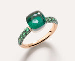 Carica l'immagine nel visualizzatore di Gallery, Nudo PETIT Prasiolite Malachite Tsavorrite
