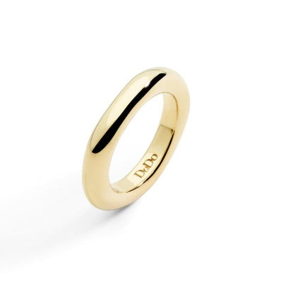 ANELLO PEPITA ORO GIALLO