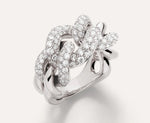 Carica l'immagine nel visualizzatore di Gallery, Anello Catene Diamanti
