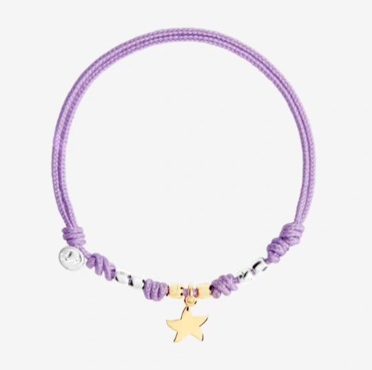 Bracciale Cordino Stellina - Mendes Gioielli srl