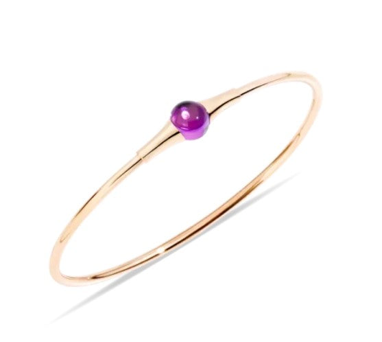 Bracciale M’Ama Non M’Ama Oro Rosa Ametista - Mendes Gioielli srl