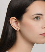 Carica l'immagine nel visualizzatore di Gallery, Orecchino Small Brown Diamonds
