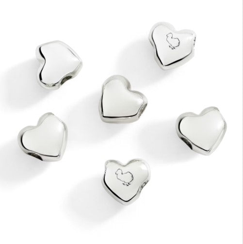 COMPONENTI CUORE ARGENTO - Mendes Gioielli srl