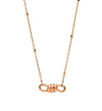 Carica l'immagine nel visualizzatore di Gallery, Collana Dodo mini Nodo 9kt - Mendes Gioielli Shop online
