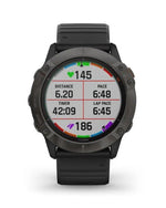 Carica l'immagine nel visualizzatore di Gallery, Garmin Fenix 6 Pro Solar Carbon - Mendes Gioielli srl
