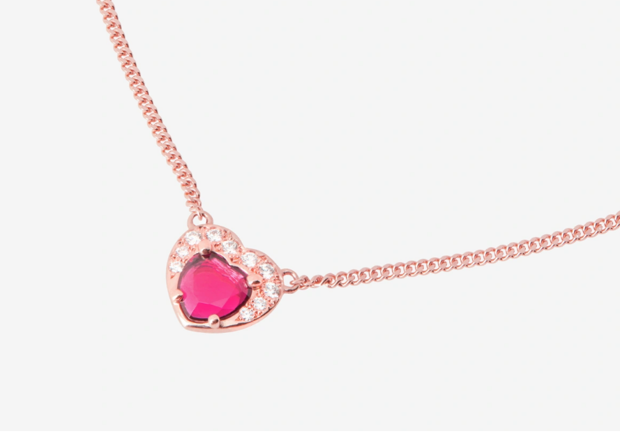 Girocollo Dodo Cuore e Diamanti - Mendes Gioielli srl