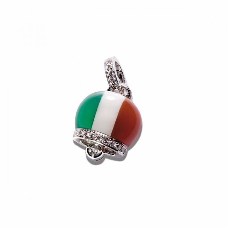 Ciondolo Campanella Chantecler tricolore - Mendes Gioielli Shop online