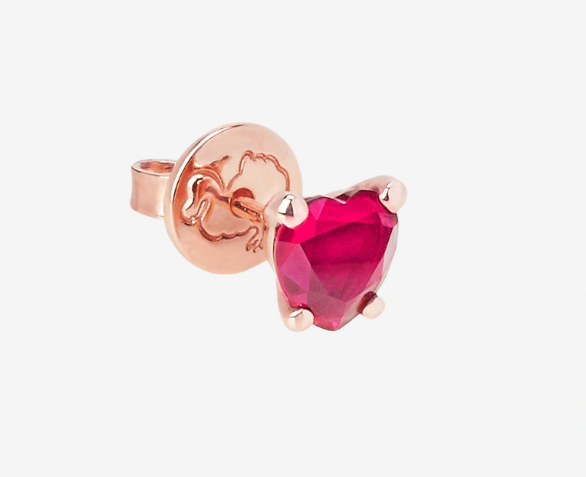Orecchino Dodo Cuore - Mendes Gioielli srl